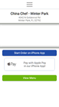Mobile Screenshot of chinachefwinterparkfl.com